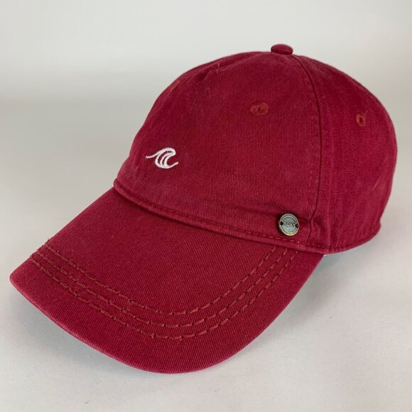 Roxy Womens Maroon Relaxed Fit Strapback Adjustable Hat - Picture 1 of 5